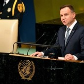 Prezydent Duda w ONZ: Idziemy do Rady Bezpieczeństwa z wartościami, które są dla mojego narodu szczególnie istotne