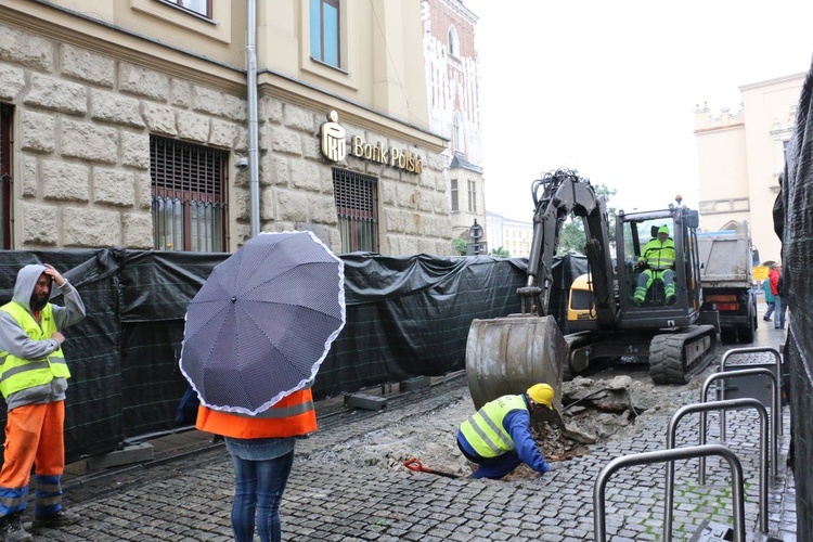 Nowoczesny ciepłociąg pod płytą Rynku Głównego