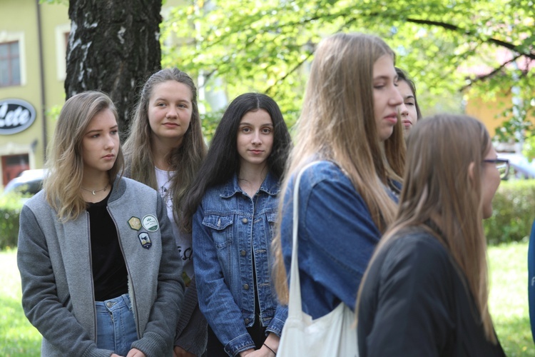 71. rocznica  śmierci partyzantów "Bartka" w Żywcu - 2017