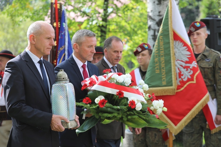 71. rocznica  śmierci partyzantów "Bartka" w Żywcu - 2017