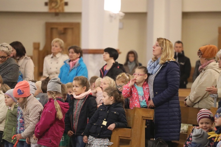 Poświęcenie Przedszkola Parafialnego im. św. Jana Pawła II w Andrychowie