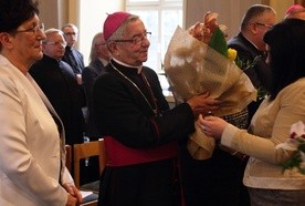 Abp Sławoj Leszek Głódź w czasie spotkania z katechetami
