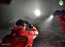Ostra zima w Tatrach, akcja ratunkowa w ekstremalnych warunkach - zdjęcia