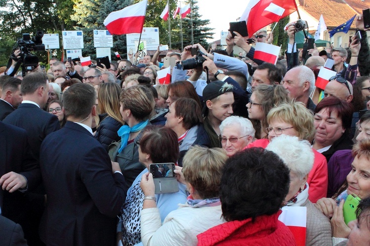 Wizyta prezydenta RP Andrzeja Dudy w Jezioranach