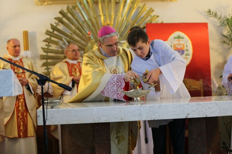 Poświęcenie kościoła w Nietulisku Dużym 