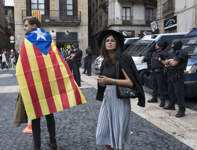 Prawie pół tysiąca rannych podczas referendum  w Katalonii