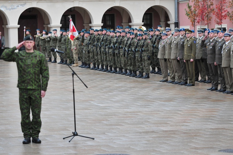 Ministrowie obrony narodowej Polski, Litwy i Ukrainy w Lublinie