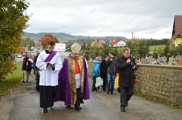 Pożegnanie ks. Franciszka Trutego 