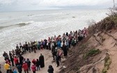 Różaniec do Granic na plaży w Ustce