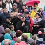 Różaniec do Granic na plaży w Ustce