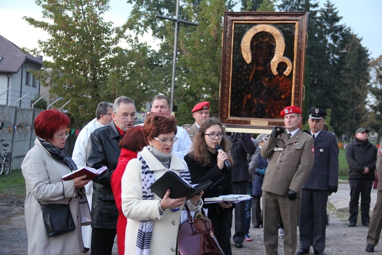 Jasnogórska ikona w parafii św. Michała Archanioła