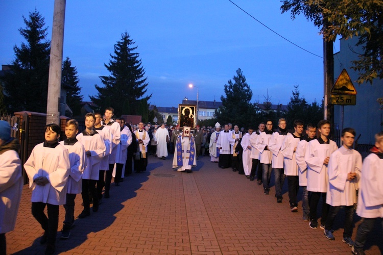 Jasnogórska ikona w parafii św. Michała Archanioła