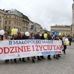 II Małopolski Marsz "Rodzinie i Życiu Tak!"