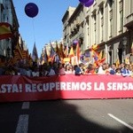 Demonstracja w Barcelonie