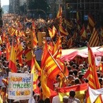 Demonstracja w Barcelonie