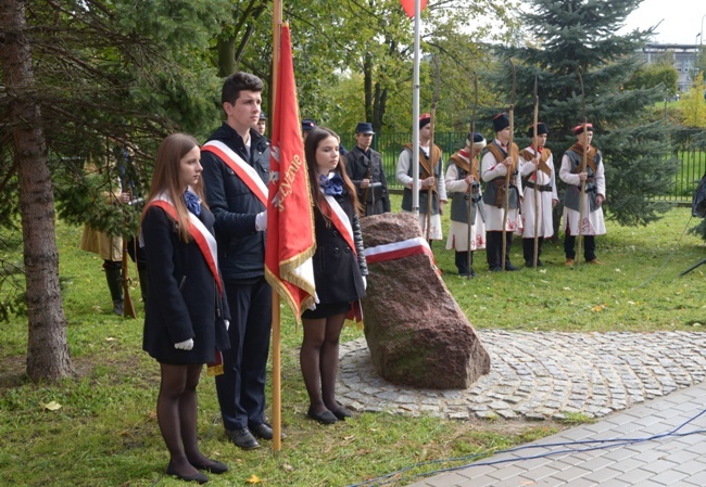 Kamień upamiętnienia powstańców styczniowych