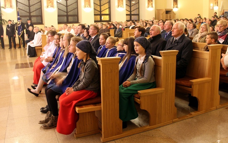 Poświęcenie kościoła w Lisowie 