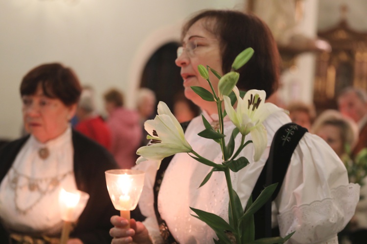 Poświęcenie figury MB Fatimskiej u św. Marii Magdaleny w Cieszynie