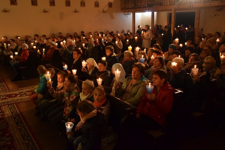 Nabożeństwo fatimskie na Sójczym Wzgórzu