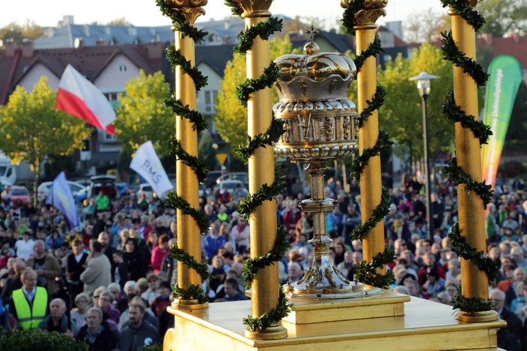 Dojście i Msza św. w Trzebnicy