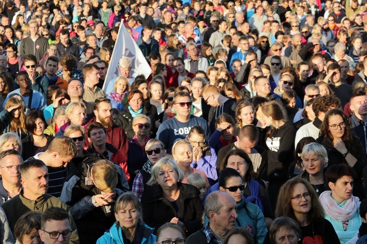 Dojście i Msza św. w Trzebnicy