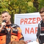 Protest lekarzy rezydentów w Warszawie