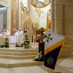 Popiersie św. Jana Pawła II na Białych Morzach