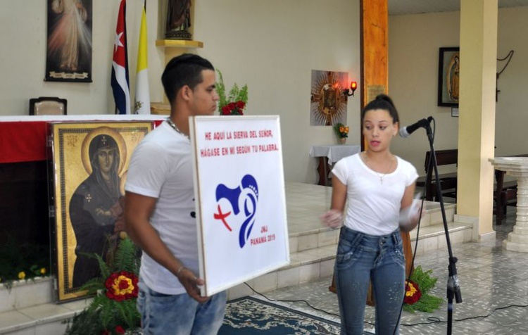 Znaki ŚDM na Kubie