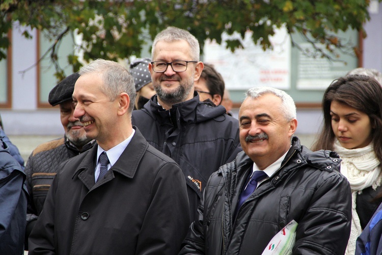 Odsłonięcie polsko-węgierskiej tablicy pamiątkowej