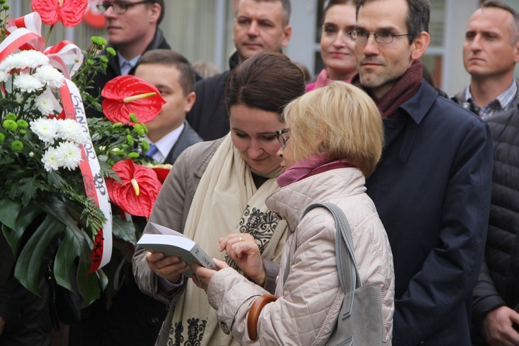 Odsłonięcie polsko-węgierskiej tablicy pamiątkowej