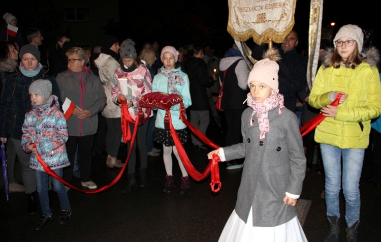 Powitanie w parafii św. Jana Chrzciciela w Mińsku