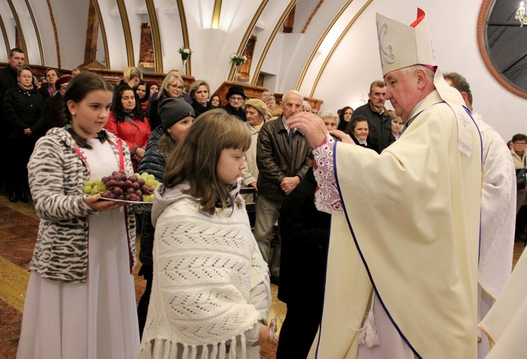 Powitanie w parafii św. Jana Chrzciciela w Mińsku