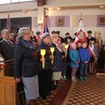 Wprowadzenie relikwii św. Jana Pawła II do parafii w Bobrownikach