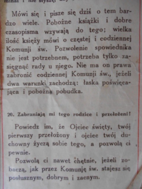 Częsta Komunia św.