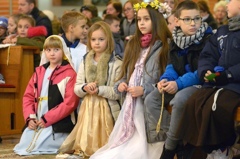 Na ostatnim w tym roku październikowym Różańcu zjawili się wyjątkowi goście