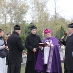 Nabożeństwo na cmentarzu Centralnym w Gliwicach