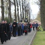 Nabożeństwo na cmentarzu Centralnym w Gliwicach