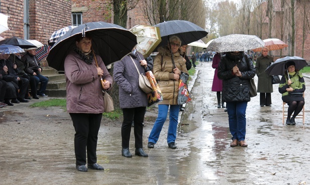 Msza św. w byłym KL Auschwitz