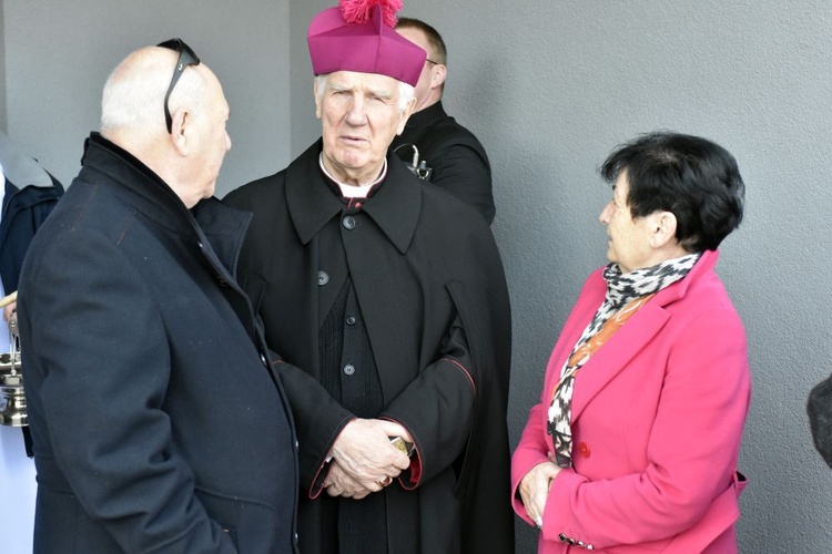 Poświęcenie domu pomocy dla bezdomnych kobiet