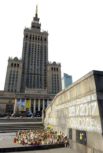 Miejsce tragedii. Tutaj Piotr S. oblał się benzyną i podpalił.