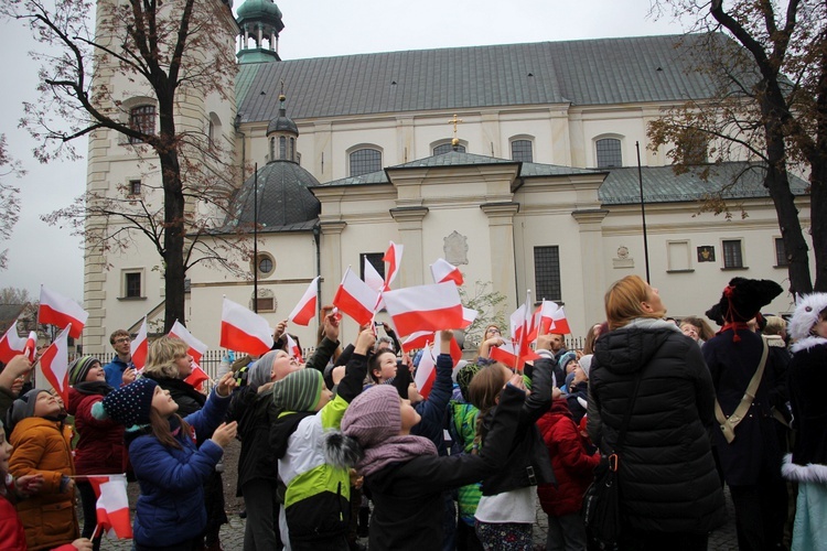 Marsz patriotyczny w Łowiczu