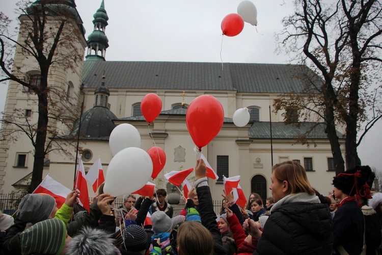 Marsz patriotyczny w Łowiczu