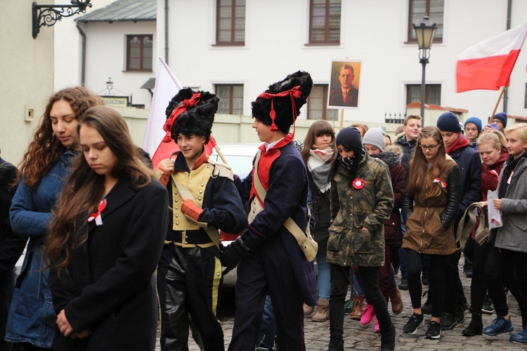 Marsz patriotyczny w Łowiczu