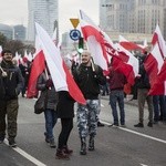 Tysiące flag pod hasłem "My chcemy Boga" 