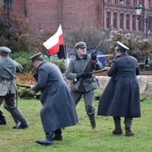W Żyrardowie odtworzono bohaterskie walki Legionów Polskich z armią carską