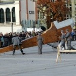 Widowisko batalistyczne "Za Polskę" w centrum Wrocławia