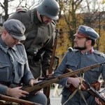 Widowisko batalistyczne "Za Polskę" w centrum Wrocławia