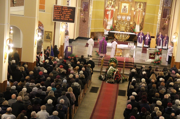 Pożegnanie śp. ks. Janusza Krajewskiego w Mościcach