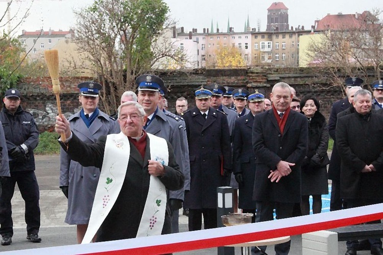 Poświęcenie Komisariatu II Policji w Gdańsku-Śródmieściu 