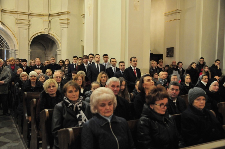 Msza św. i obłóczyny alumnów lubelskiego seminarium